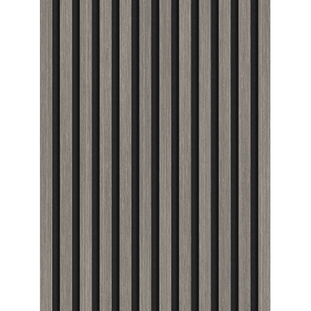 Mexen Lam-F akustické nástenné lamely 275 x 30 cm, plsť 8 mm, technická dyha, Strieborný Dub - S105-275307-3015-007