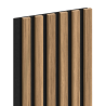 Mexen Lam-F akustické stenové lamely 275 x 30 cm, plsť 8 mm, technická dyha, Svetlý Orech - S105-275307-3015-017