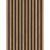 Mexen Lam-F akustické stenové lamely 275 x 30 cm, plsť 8 mm, technická dyha, Svetlý Orech - S105-275307-3015-017