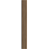 Mexen Lam-F akustické stenové lamely 275 x 30 cm, plsť 8 mm, technická dyha, Svetlý Orech - S105-275307-3015-017