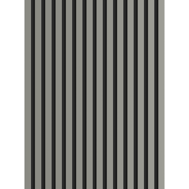 Mexen Lam-B stenové lamely 275 x 31,5 cm, HDF doska 4 mm, Sivý Mat - S100-275317-2812-052