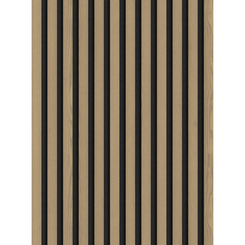 Mexen Lam-F akustické nástenné lamely 275 x 30 cm, plsť 8 mm, technická dyha, Ušľachtilý Dub - S105-275307-3015-004