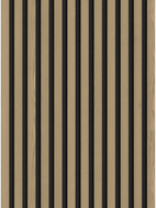 Mexen Lam-F akustické nástenné lamely 275 x 30 cm, plsť 8 mm, technická dyha, Ušľachtilý Dub - S105-275307-3015-004