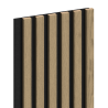 Mexen Lam-F nástenné akustické lamely 275 x 30 cm, plsť 8 mm, technická dyha, Ušľachtilý dub - S105-275307-3015-004