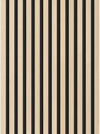 Mexen Lam-B vzorka stenových lamiel 275 x 30 cm, doska HDF 4 mm, technická dyha, Pieskový Dub - S100-001-S