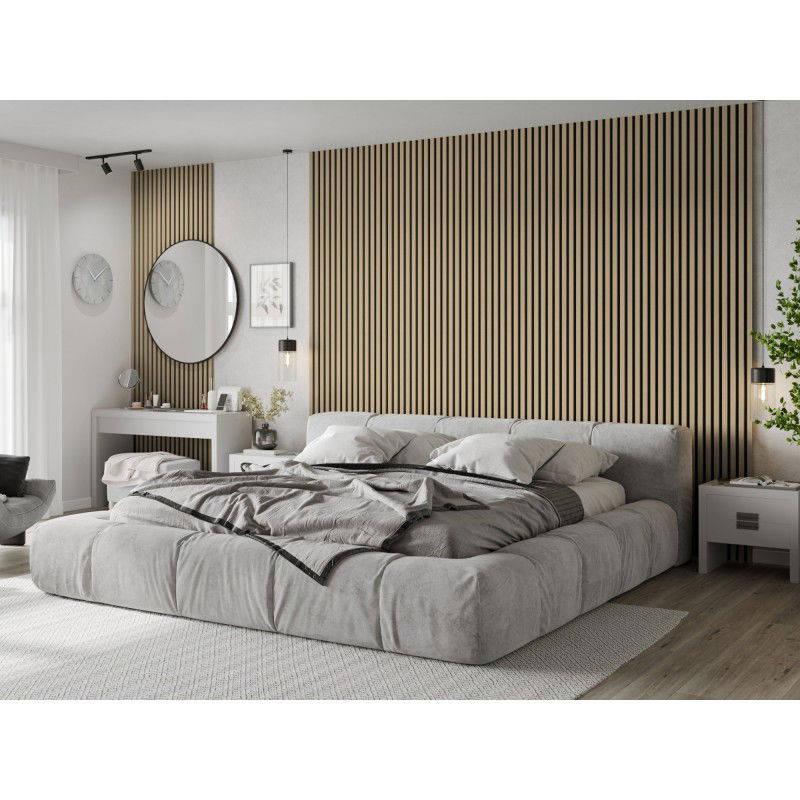 Mexen Lam-B stenové lamely 275 x 30 cm, HDF doska 4 mm, technická dyha, Pieskový Dub - S100-275307-3015-001