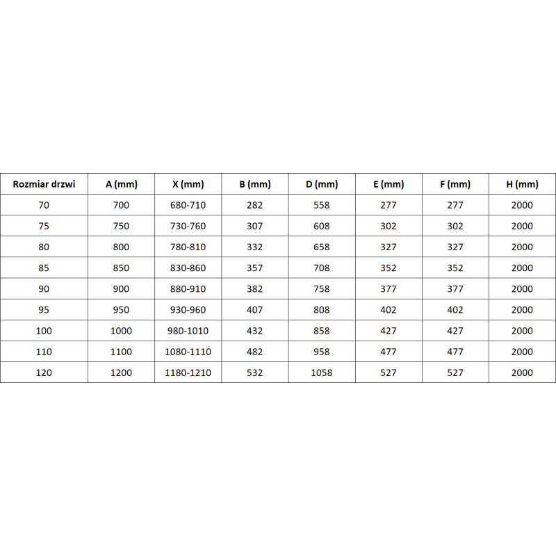 Mexen Mist sprchové dvere výklopné 100 cm, transparentné, chróm - 8A7-100-000-01-00