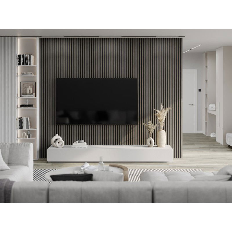 Mexen Lam-B steny lamely 275 x 30 cm, HDF doska 4 mm, technická dyha, Onyksový dub- S100-275307-3015-010