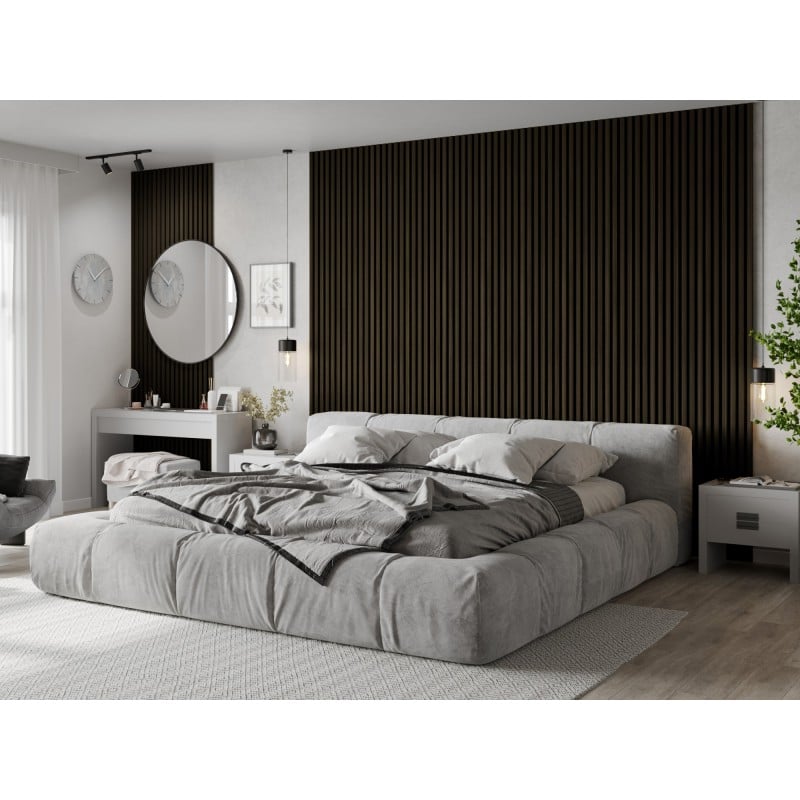 Mexen Lam-B nástenné lamely 275 x 30 cm, HDF doska 4 mm, technická dyha, Kráľovský Eben - S100-275307-3015-020