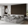 Mexen Lam-B stenové lamely 275 x 30 cm, HDF doska 4 mm, technická dyha, Orech Pálený - S100-275307-3015-024