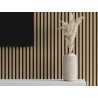 Mexen Lam-F akustické nástenné lamely 275 x 30 cm, plsť 8 mm, technická dyha, Ušľachtilý Dub - S105-275307-3015-004