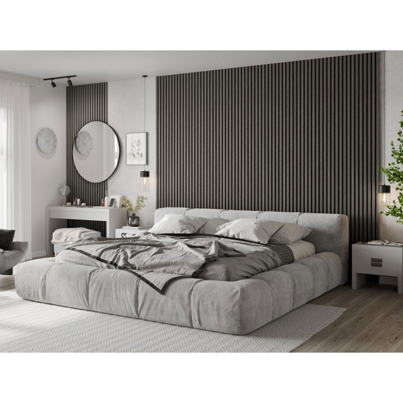 Mexen Lam-F akustické stenové lamely 275 x 30 cm, plsť 8 mm, technická dyha, Strieborný dub - S105-275307-3015-007