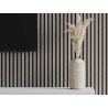 Mexen Lam-F akustické nástenné lamely 275 x 30 cm, plsť 8 mm, technická dyha, Strieborný Dub - S105-275307-3015-007