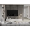Mexen Lam-F akustické nástenné lamely 275 x 30 cm, plsť 8 mm, technická dyha, Strieborný Dub - S105-275307-3015-007