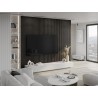 Mexen Lam-F akustické stenové lamely 275 x 30 cm, plsť 8 mm, technická dyha, Striebristý Orech - S105-275307-3015-009