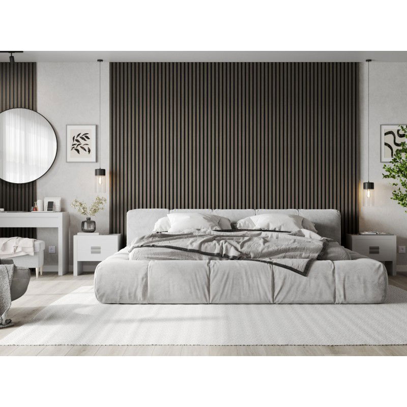 Mexen Lam-F lamely nástenné akustické 275 x 30 cm, plsť 8 mm, technická dyha, Onyxový Dub - S105-275307-3015-010