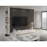 Mexen Lam-F akustické stenové lamely 275 x 30 cm, plsť 8 mm, technická dyha, Onyxový Dub - S105-275307-3015-010