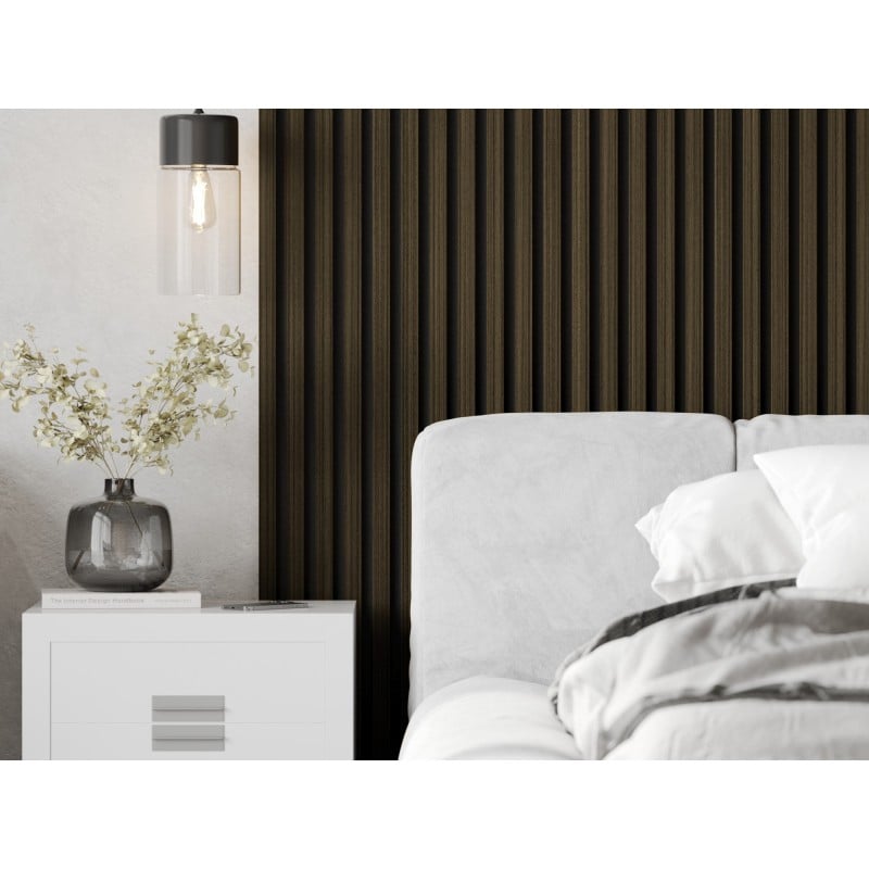 Mexen Lam-F akustické nástenné lamely 275 x 30 cm, plsť 8 mm, technická dyha, Kráľovský Eben - S105-275307-3015-020