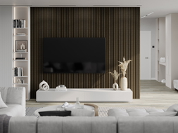 Mexen Lam-F akustické nástenné lamely 275 x 30 cm, plsť 8 mm, technická dyha, Kráľovský Eben - S105-275307-3015-020