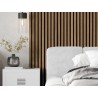 Mexen Lam-F akustické stenové lamely 275 x 30 cm, plsť 8 mm, technická dyha, Svetlý Orech - S105-275307-3015-017