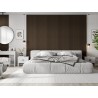 Mexen Lam-F stenové akustické lamely 275 x 30 cm, plsť 8 mm, technická dyha, Tmavý orech - S105-275307-3015-024