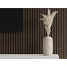 Mexen Lam-F stenové akustické lamely 275 x 30 cm, plsť 8 mm, technická dyha, Tmavý orech - S105-275307-3015-024