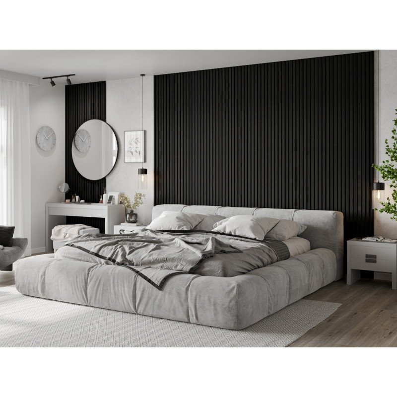 Mexen Lam-F akustické stenové lamely 275 x 30 cm, plsť 8 mm, technická dyha, Dub Čierny Strieborný - S105-275307-3015-025