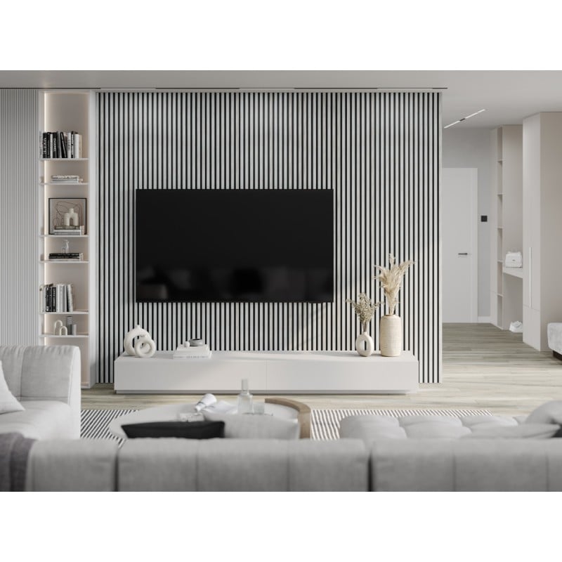 Mexen Lam-B nástenné lamely 275 x 31,5 cm, HDF doska 4 mm, Ľadový Dub - S100-275317-2812-061