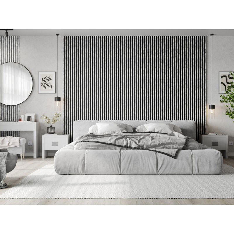 Mexen Lam-B stenové lamely 275 x 31,5 cm, HDF doska 4 mm, Biely Dub - S100-275317-2812-064