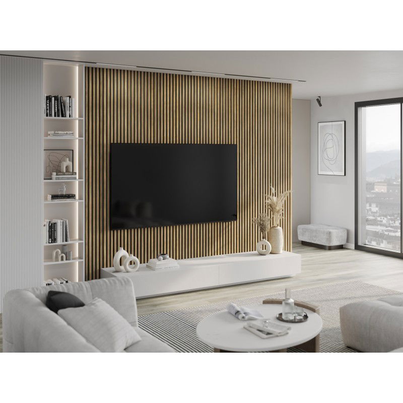 Mexen Lam-B lamely steny 275 x 31,5 cm, doska HDF 4 mm, Dub Medový - S100-275317-2812-066