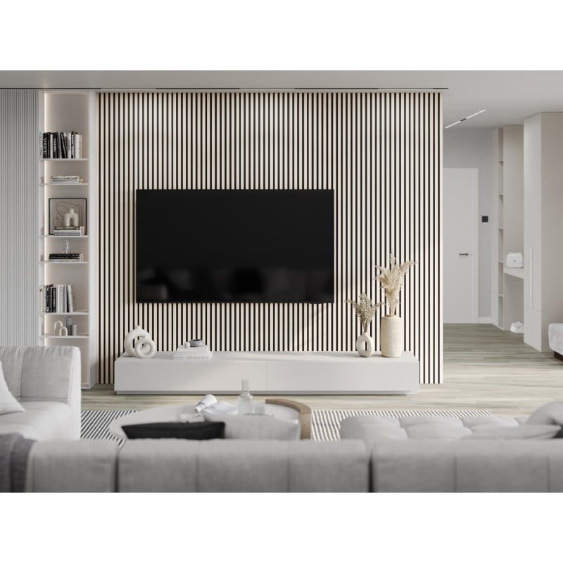 Mexen Lam-B nástenné lamely 275 x 31,5 cm, HDF doska 4 mm, Polárny Dub - S100-275317-2812-067