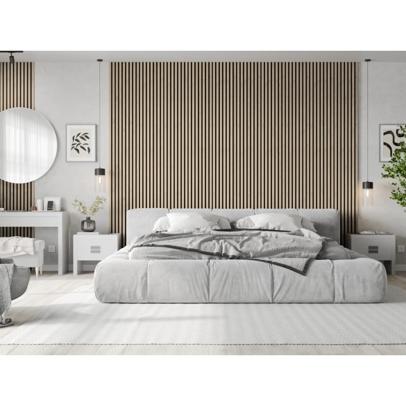 Mexen Lam-F nástenné akustické lamely 275 x 31,5 cm, plsť 6 mm, Perlový Dub - S105-275317-2812-058