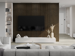 Mexen Lam-F akustické stenové lamely 275 x 31,5 cm, filc 6 mm, Dub Espresso - S105-275317-2812-065