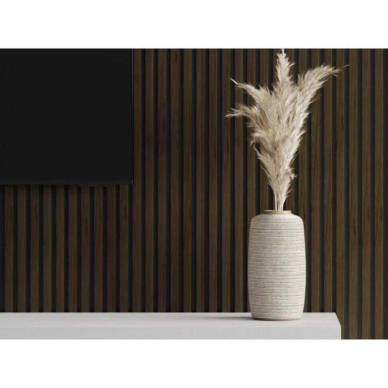 Mexen Lam-F akustické stenové lamely 275 x 31,5 cm, plsť 6 mm, Wenge - S105-275317-2812-071