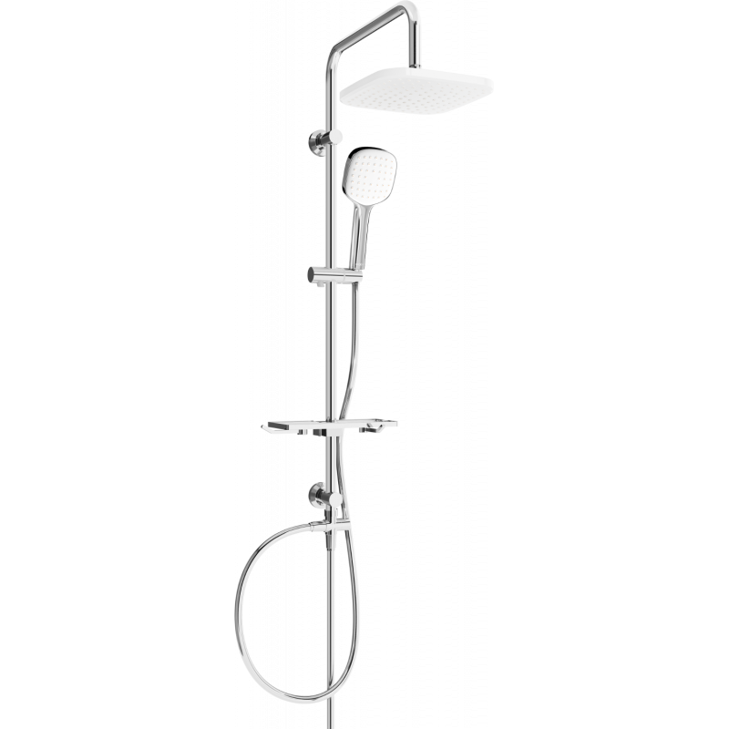 Mexen T33 sprchový kút, chróm/biela - 798333393-02