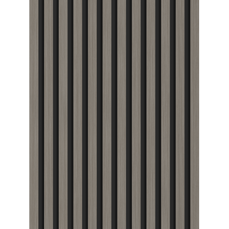 Mexen Lam-B vzorka stenových lamiel 275 x 30 cm, doska HDF 4 mm, technická dyha, oceľový dub - S100-006-S