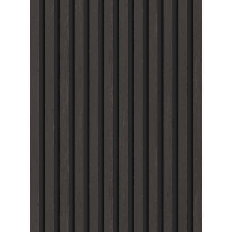 Mexen Lam-B vzorka nástenných lamiel 275 x 30 cm, HDF doska 4 mm, technická dyha, Strieborný Orech - S100-009-S