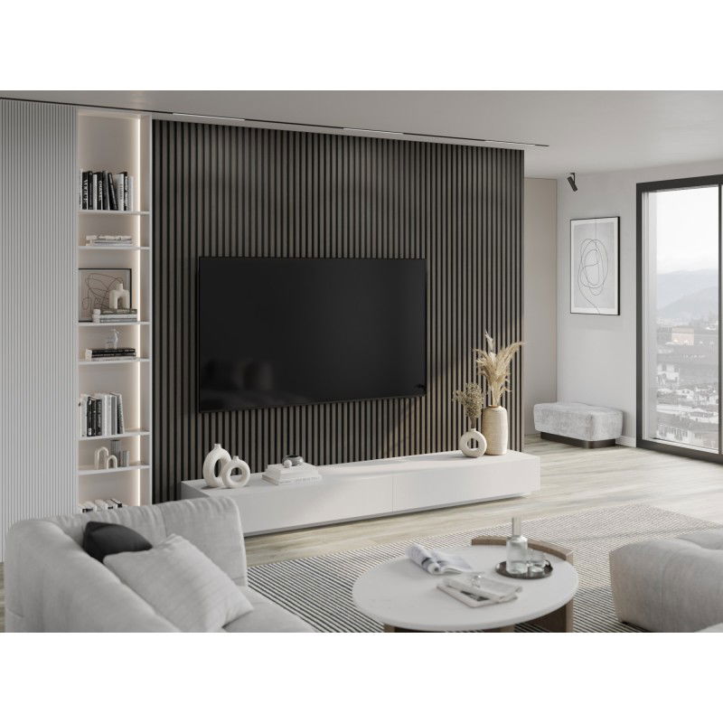 Mexen Lam-B vzorka stenových lamiel, HDF doska 4 mm, technická dyha, Onyxový Dub - S100-010-S