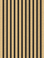 Mexen Lam-B vzorka nástenných lamiel 275 x 30 cm, HDF doska 4 mm, technická dyha, Prírodný Bambus - S100-011-S