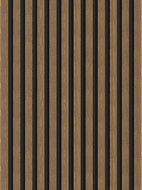 Mexen Lam-B vzorka nástenných líšt 275 x 30 cm, HDF doska 4 mm, technická dyha, prírodný orech - S100-016-S