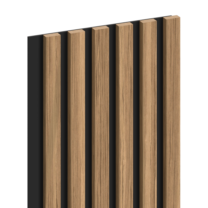 Mexen Lam-B vzorová lamela na stenu, HDF doska 4 mm, technická dyha, Svetlý orech - S100-017-S