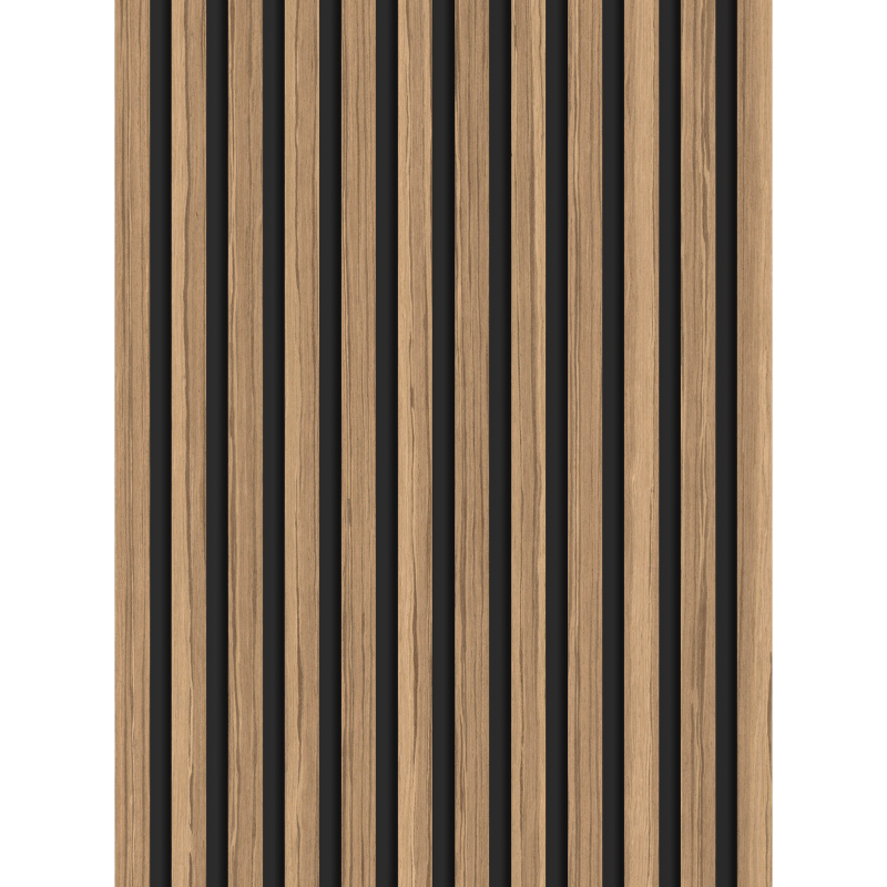 Mexen Lam-B vzorová lamela na stenu, HDF doska 4 mm, technická dyha, Svetlý orech - S100-017-S