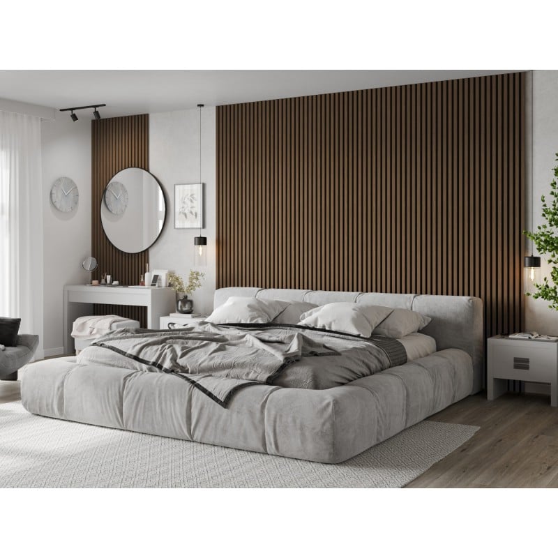 Mexen Lam-B vzorka nástenných lamiel 275 x 30 cm, doska HDF 4 mm, technická dyha, Orech Espresso - S100-019-S