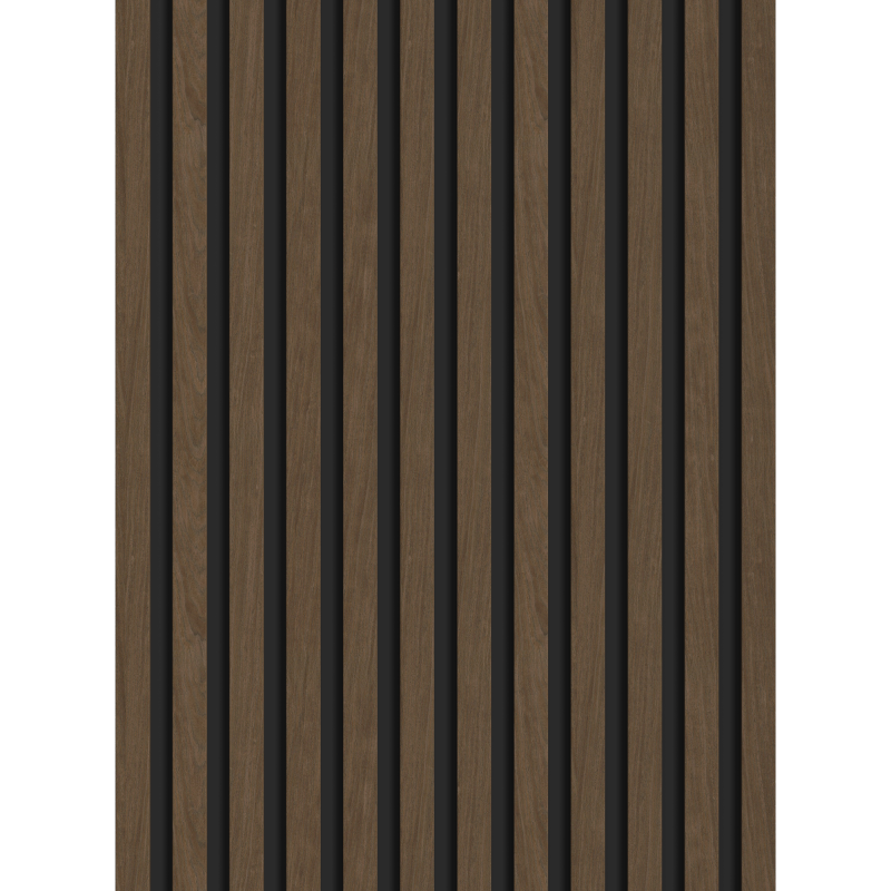 Mexen Lam-B vzorka stenových líšt, HDF doska 4 mm, technická dyha, Espresso orech - S100-019-S