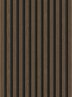 Mexen Lam-B vzorka nástenných lamiel 275 x 30 cm, doska HDF 4 mm, technická dyha, Orech Espresso - S100-019-S