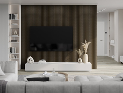 Mexen Lam-B vzorka stienkového lamela, doska HDF 4 mm, technická dyha, Kráľovsky eben - S100-020-S