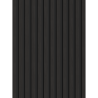 Mexen Lam-B vzorka nástenných lamiel 275 x 30 cm, doska HDF 4 mm, technická dyha, Čierny Eben - S100-023-S
