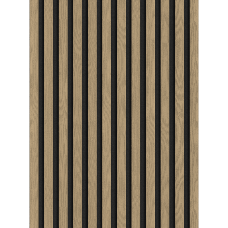 Mexen Lam-F vzorka akustických stenových lamiel 275 x 30 cm, plsť 8 mm, technická dyha, Ušľachtilý Dub - S105-004-S