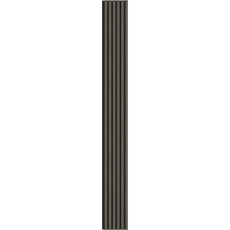 Mexen Lam-F vzorka akustických nástenných lamiel 275 x 30 cm, plsť 8 mm, technická dyha, Onyxový dub - S105-010-S