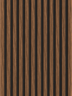 Mexen Lam-F vzorka akustických stenových lamiel 275 x 30 cm, plsť 8 mm, technická dyha, rubínový mahagón - S105-013-S